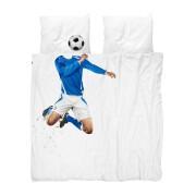 Comforter cover and pillowcase for children Snurk Soccer Champ