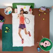 Comforter cover and pillowcase for children Snurk Tennis Pro Light