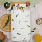 Comforter cover and pillowcase for children Snurk Wild Friends