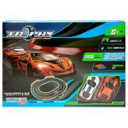 Set of 2 cars with circuit Speed & Go