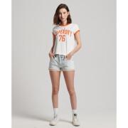T-shirt with contrasting border girl Superdry Vintage Athletic