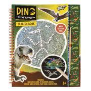 Scratch and draw notebook Totum Dino Forever
