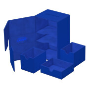 Storage box Ultimate Guard Ultimate Guard Twin Flip`N`Tray 160+ Xenoskin Bleu