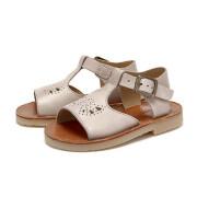 Leather baby girl sandals Young Soles Belle