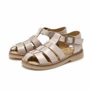 Leather baby girl sandals Young Soles Noah
